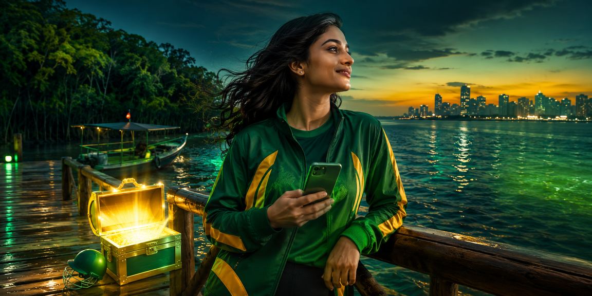 খুলনায় সমুদ্র সৈকতে ক্রিকেট বেটিং অডস দেখছেন একজন ব্যবহারকারী